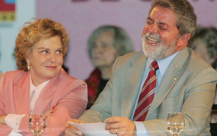 Dona Marisa e Lula