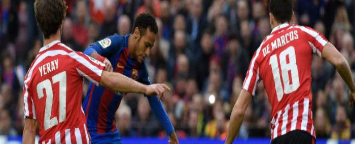 Barcelona faz três no Athletic Bilbao e Neymar se destaca