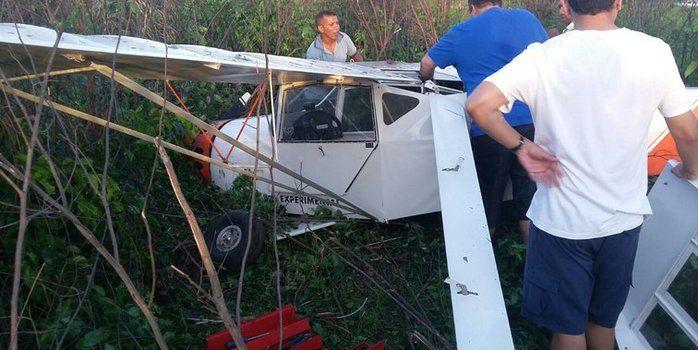 Avião de pequeno porte faz pouso de emergência na z. Rural de THE (Crédito: Reprodução)
