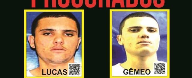 Polícia oferece recompensa por gêmeos acusados de tráfico de drogas