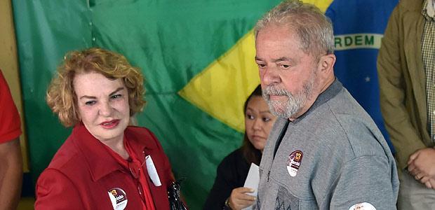 Dona Marisa e Lula
