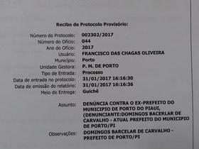 Ex-prefeito Manin Geronço é denunciado ao TCE