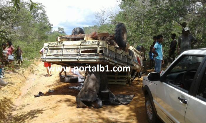 Colisão entre caminhonetes deixa 11 feridos em Redenção do Gurgueia (Crédito: Portalb1)