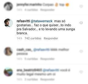 Tatá Werneck (Crédito: Reproduçã)