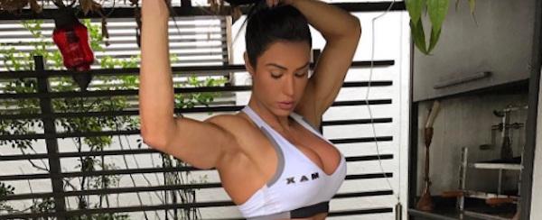Gracyanne Barbosa malha glúteos e fala sobre lesão no bumbum