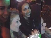 Anitta e Ludmila Dayer vão de penetras em festa de Samuel L.Jackson