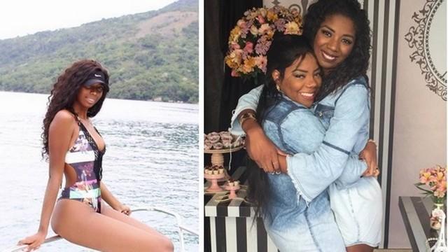 Ludmilla com a irmã (Crédito: Reprodução)