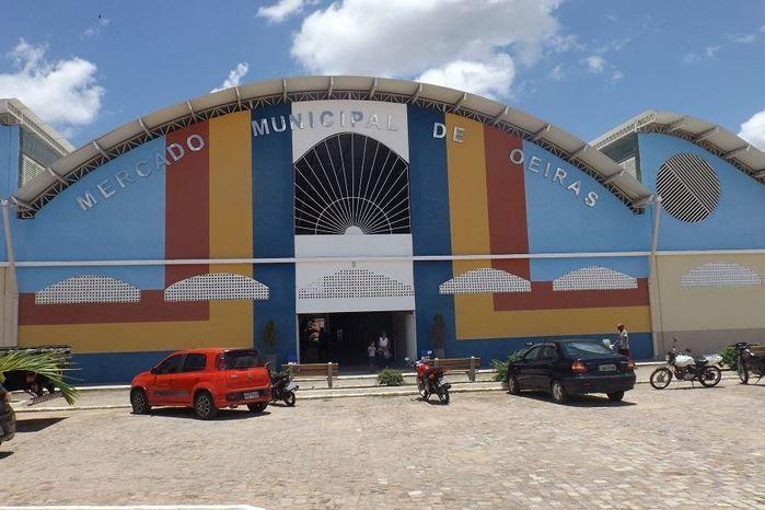 Novo mercado da cidade (Crédito: Reprodução)