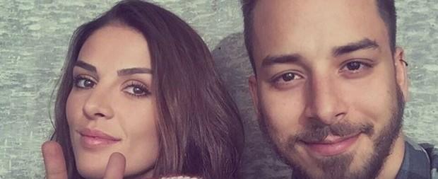 Esposa do cantor Junior Lima está grávida de um menino