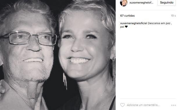 Pai de Xuxa morreu