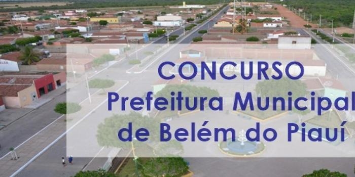 Prefeitura de Belém do Piauí abre novo processo seletivo