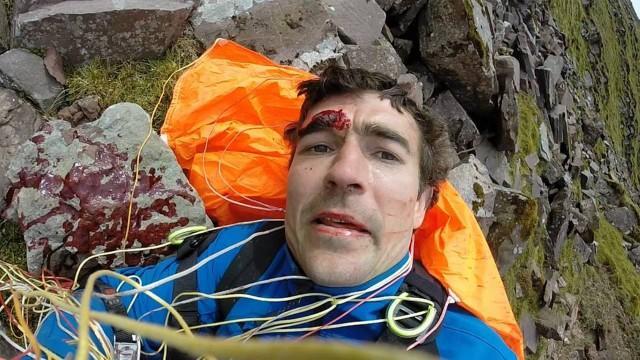 Niall McCann preferiu registrar o acidente a lamentar o ocorrido (Crédito: Reprodução)