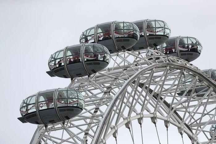 Famosa London Eye, roda-gigante