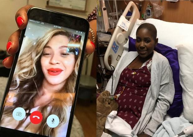 Beyoncé realiza sonho de uma fã