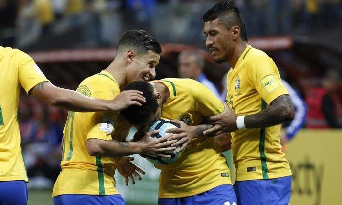 Neymar marcou o segundo gol