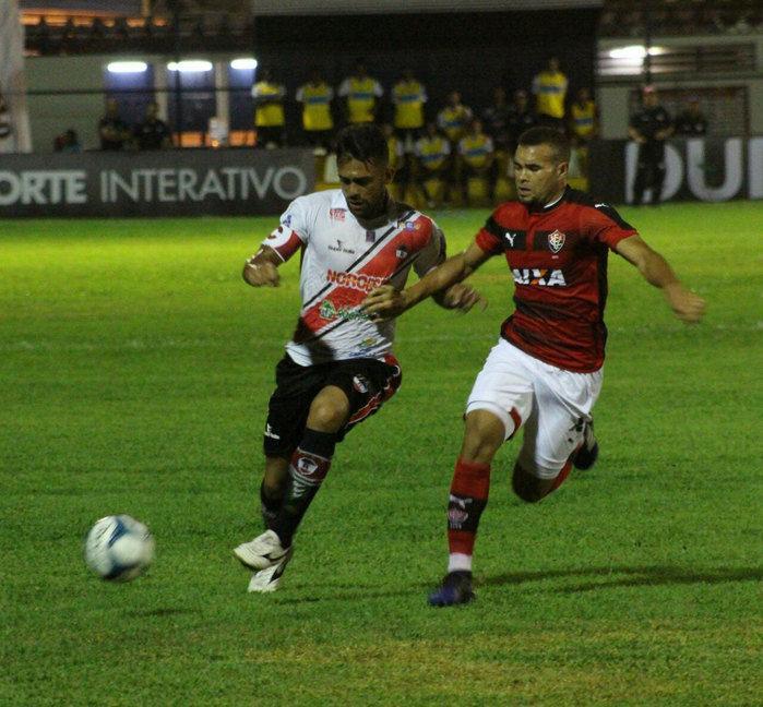 Vitória-BA bateu o River por 3 a 2 (Crédito: Victor Costa)