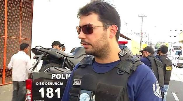 Delegado Marcelo Leal, da Delegacia de Homicídios (Crédito: Rede Meio Norte)