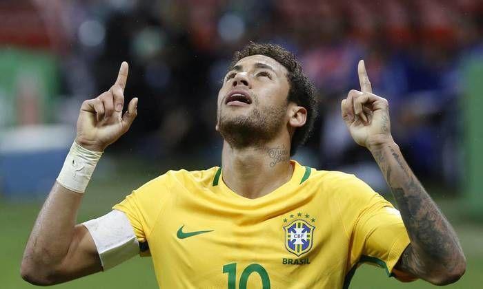 Neymar marcou o segundo gol