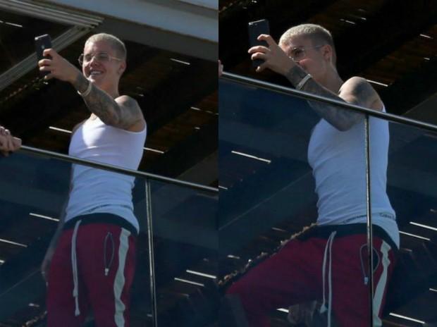 Justin Bieber em hotel carioca