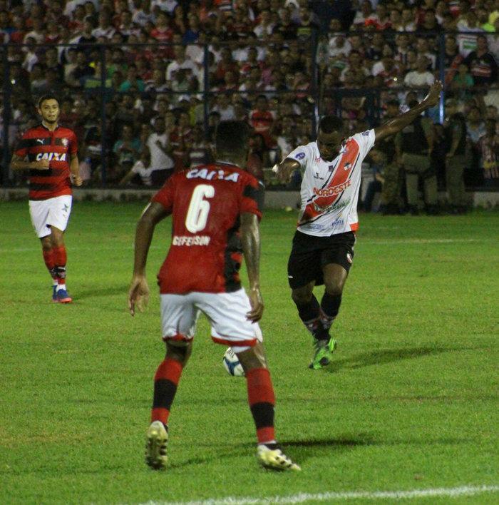 Vitória-BA bateu o River por 3 a 2 (Crédito: Victor Costa)