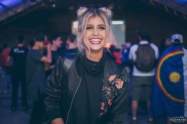Marina Pumar participou da festa privê de Justin Bieber