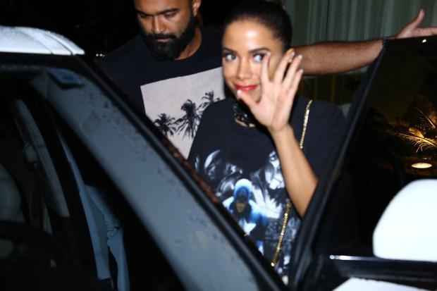 Anitta e Juliana Paes marcam presença em festa privê de Bieber