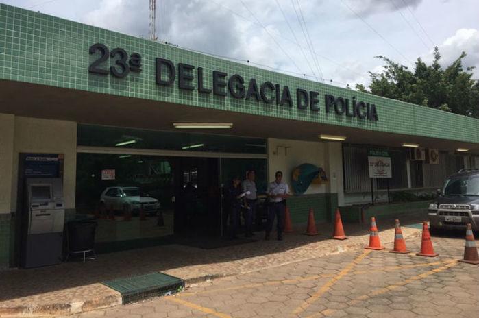 O crime foi registrado na 23ª Delegacia (Ceilândia)
