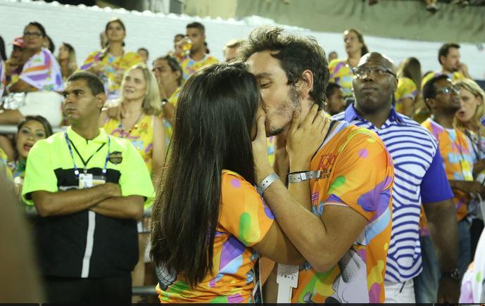 Antonia Morais e o namorado, Wagner Santisteban