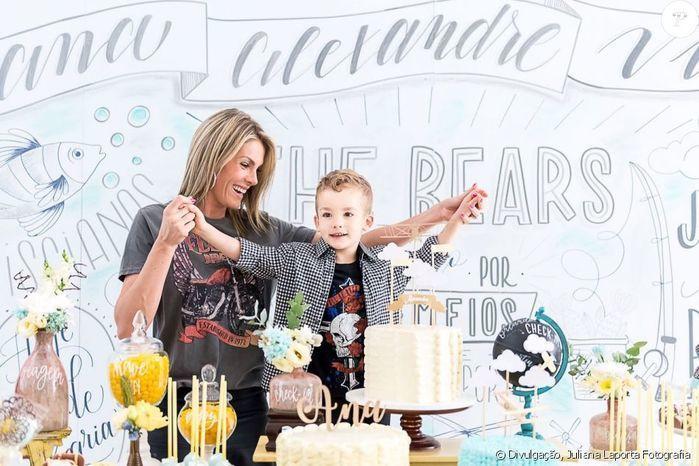 Ana Hickmann faz festa de aniversário tripla com filho e sobrinho