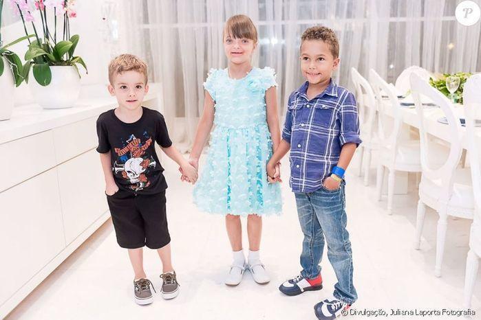 Ana Hickmann faz festa de aniversário tripla com filho e sobrinho