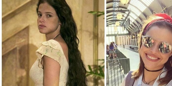Agatha Moreira mostra visual diferente e "sem glamour" para novela