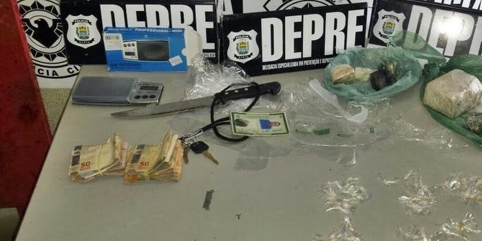 Homem é preso em Teresina com droga avaliada em R$ 50 mil