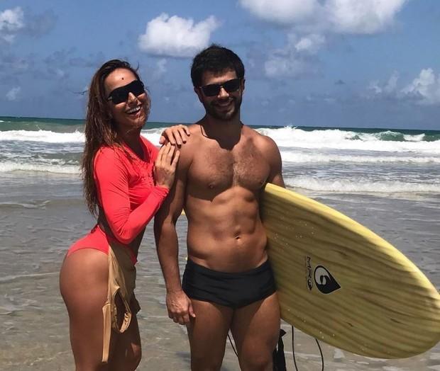 Sabrina Sato e e o namorado, o ator Duda Nagle (Crédito: Divulgação)
