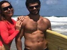 Sabrina Sato e Duda Nagle posam e impressionam em praia; fotos!