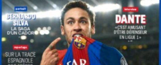 France Football diz que Neymar é favorito para a Bola Ouro