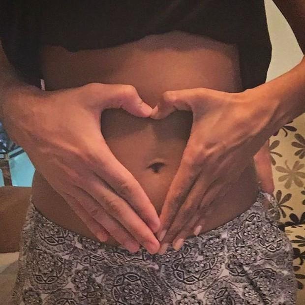 notícia através de um post em seu perfil