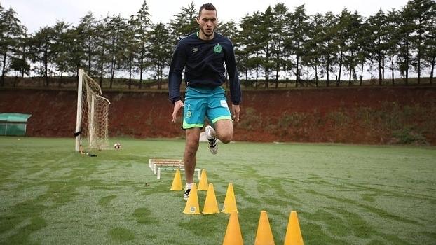 Neto, durante treino na Chapecoense (Crédito: Reprodução)
