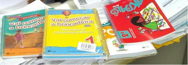 Livros apreendidos (Crédito: divulgação)