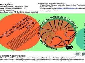 Evento Griô problematiza a "abolição" na UFPI