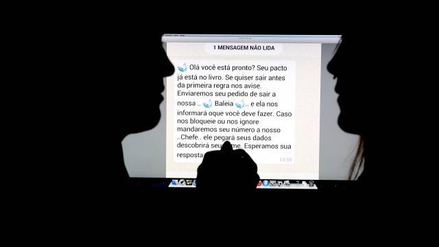 ‘O Baleia Azul só aumenta o sofrimento’, diz jovem salva pela mãe