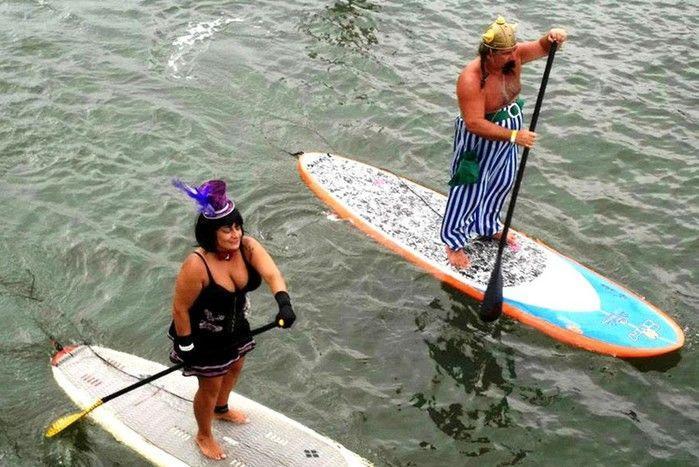 Marido e mulher participavam de eventos de surfe na região (Crédito: Reprodução)