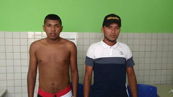 Polícia prende dois jovens suspeitos de tráfico de drogas