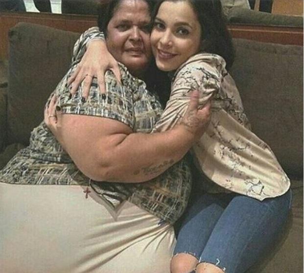 Emilly encontrou com fã