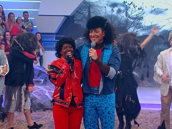 Joelma aparece transformada em Michael Jackson e divide opiniões