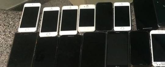 Homem é preso com mais de 40 celulares furtados em show