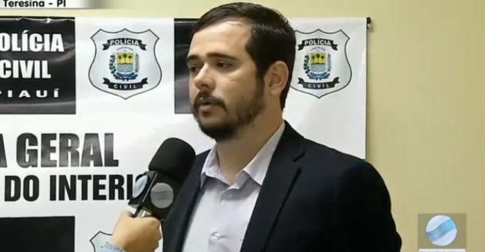 Delegado Everton Ferrer (Crédito: Reprodução)