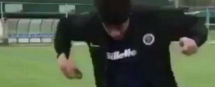 Neymar se atrapalha em malabarismo e cai feio: "Deu ruim"
