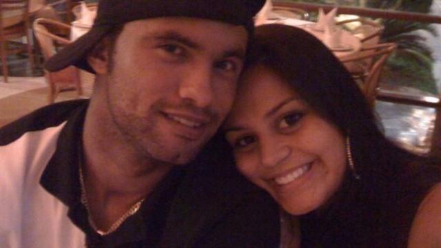 Bruno e a dentista Ingrid Calheiros