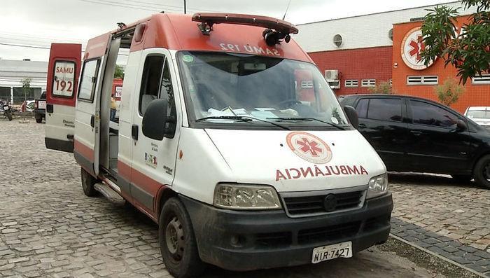 Somente três ambulâncias estão atendendo a demanda da capital (Crédito: Reprodução)