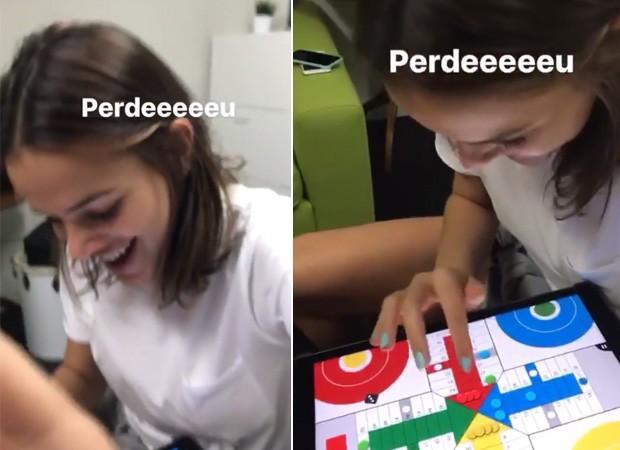 Bruna Marquezine perde jogo para Neymar e ele 'zoa' a namorada